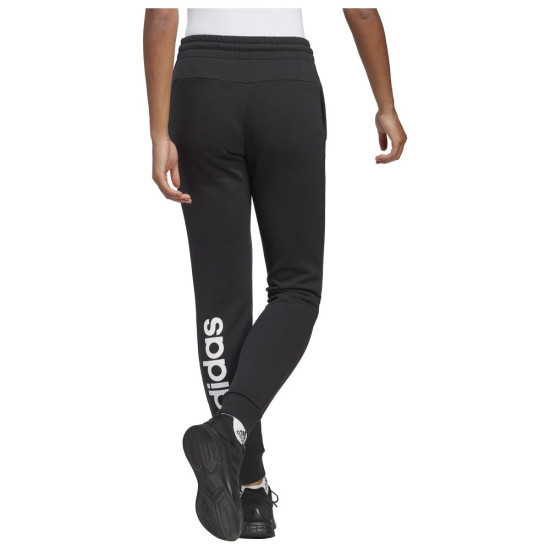 Adidas Γυναικείο παντελόνι φόρμας Essentials Linear French Terry Cuffed Pants